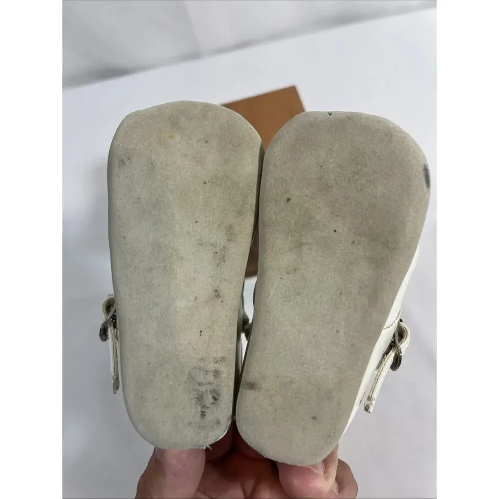 Vintage Leather Baby Sandals - Sz 1. Arnold baby Shoe Company